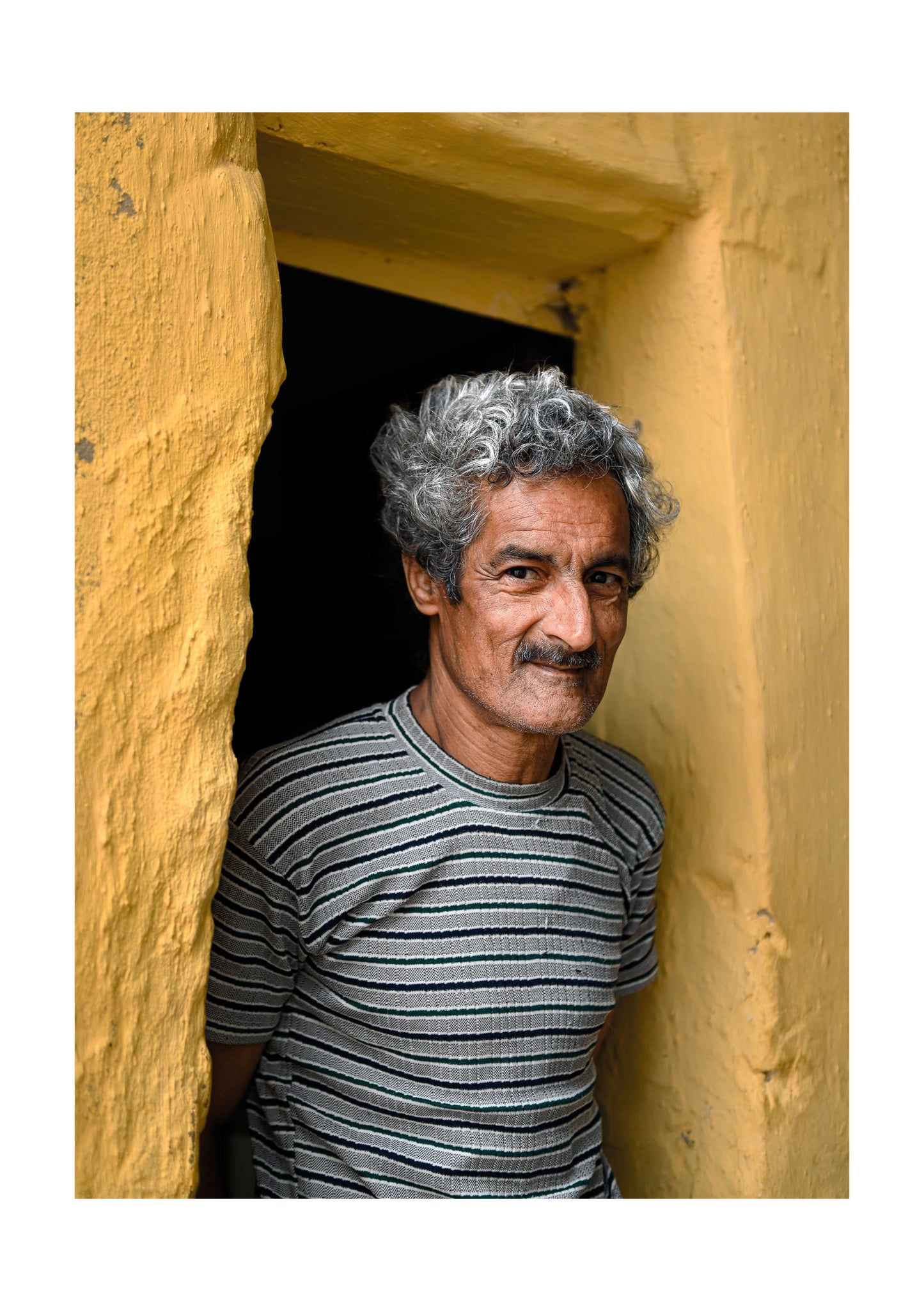 Man in Essaouira A5 postcard