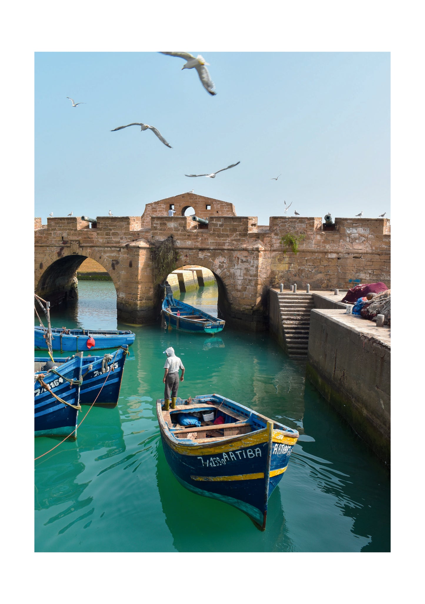 Essaouira A5 postcard
