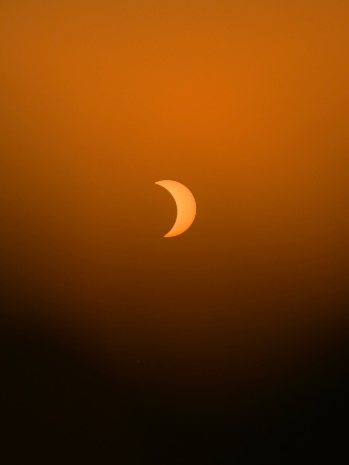 Solar eclipse VII