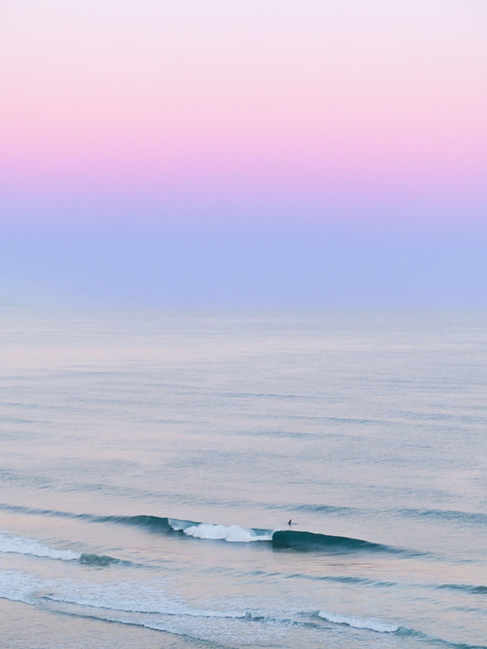 The lone surfer
