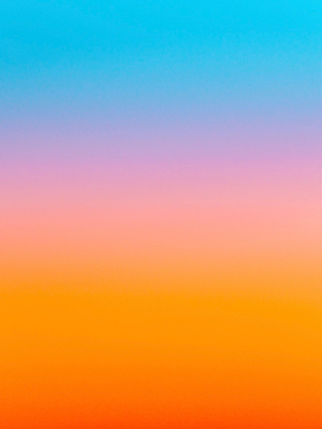Ombre in the sky