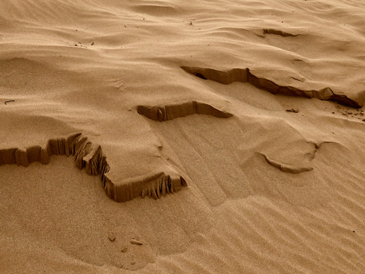 Patterns of sand