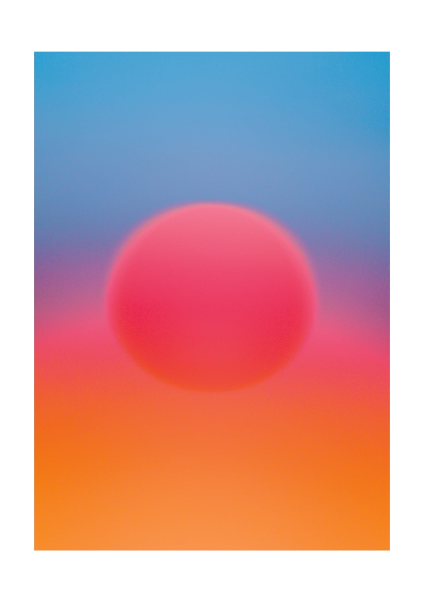 Avondrood A5 postcard