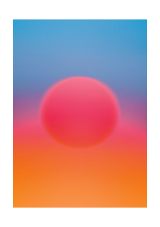 Avondrood A5 postcard