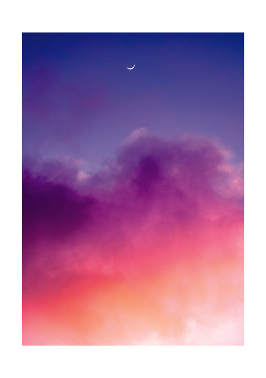 Encendiendo la Luna A5 postcard